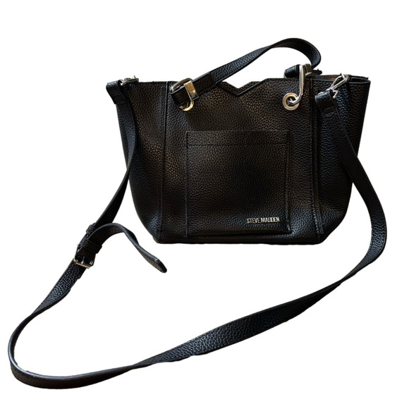 Vegan Steve Madden Black Crossbody/clutch Bag polyurethane with no lining - Picture 6 of 6